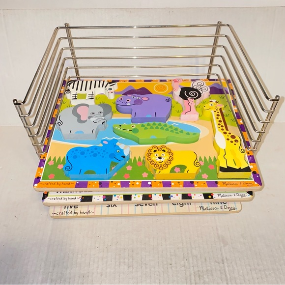 Melissa & Doug Toys Melissa Doug 2 Chunky Peg Puzzle With Deluxe